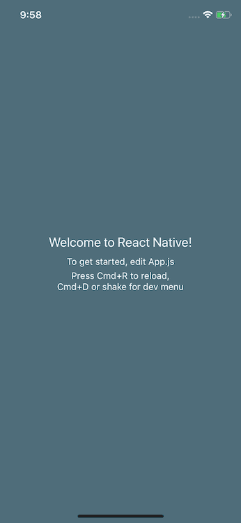react native status bar ios background color